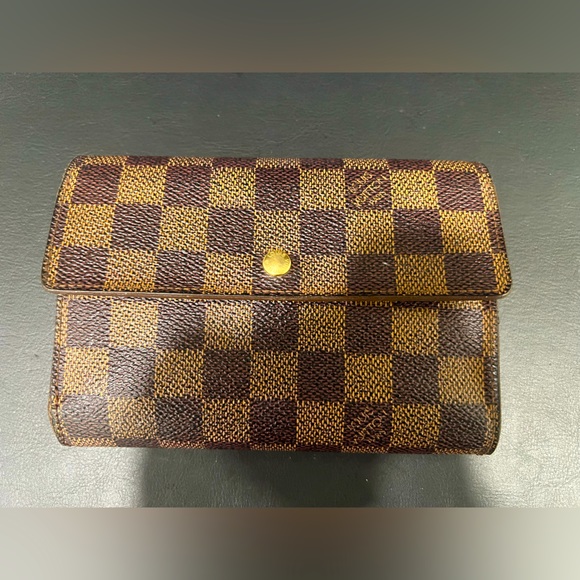 Louis Vuitton LV Wallet Damier Porte Tresor Etui Papiers  Brown - Picture 2 of 12